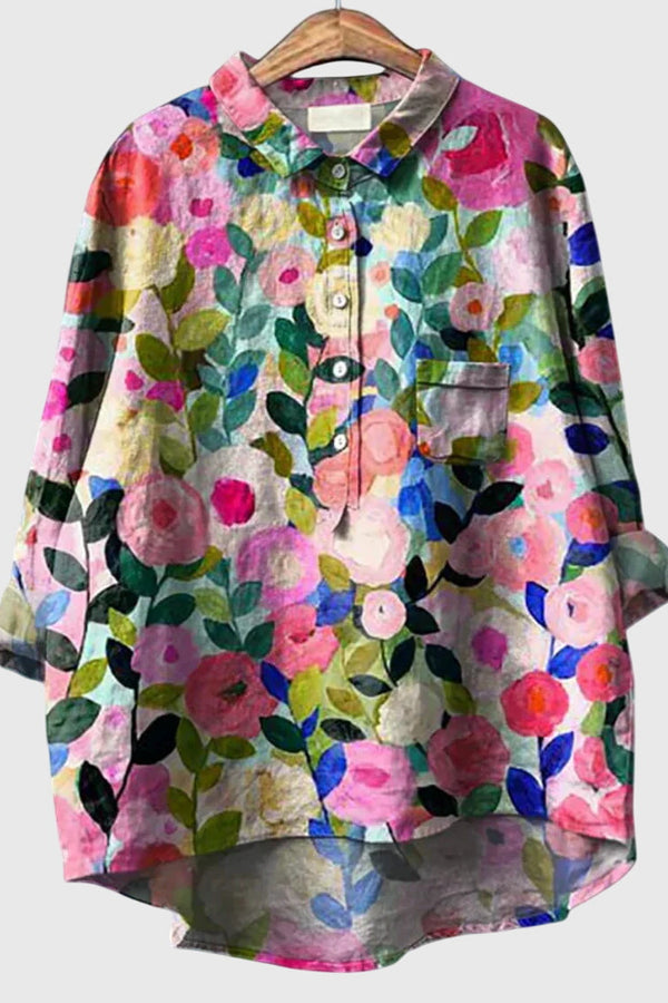 Valeria™ - Blusa com Estampa Floral