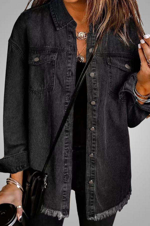 Roxanne | Jaqueta Jeans Casual Estilosa