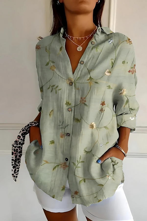 Viviana | Blusa Floral Wave