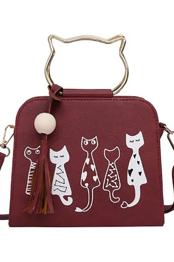Layla™ - Bolsa Estilosa e Fofa de Gatinho