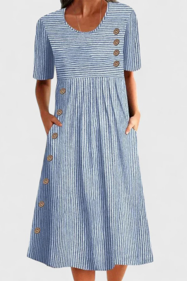 Vestido Midi Listrado Wanda™