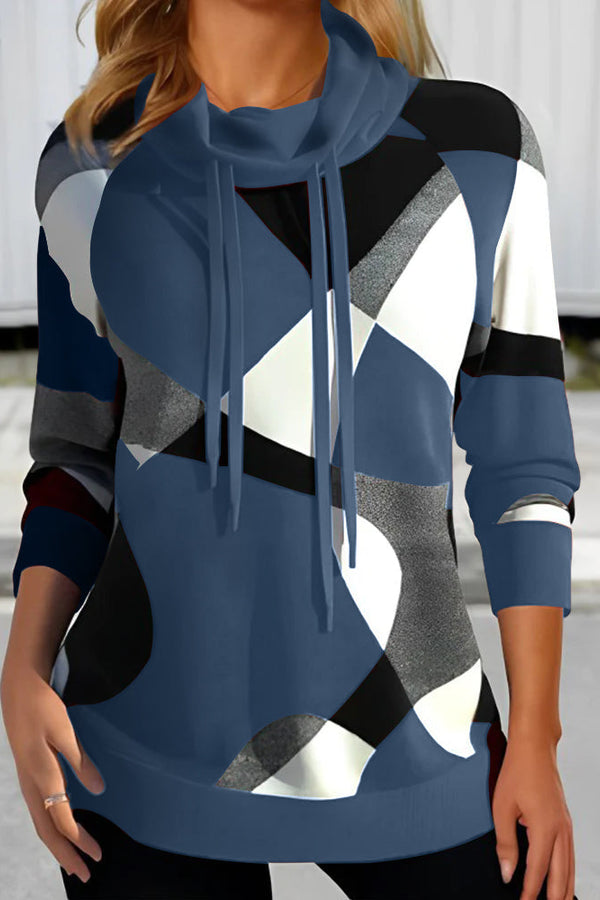 Clara - Moletom com Capuz Color Block