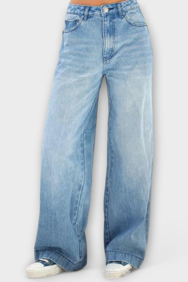 Calças largas femininas