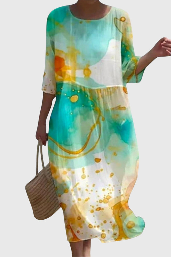 Hayley™ | Vestido Longo Floral Estiloso