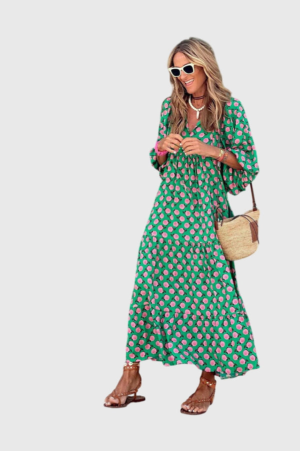 Sarah™ - Vestido Maxi Boho