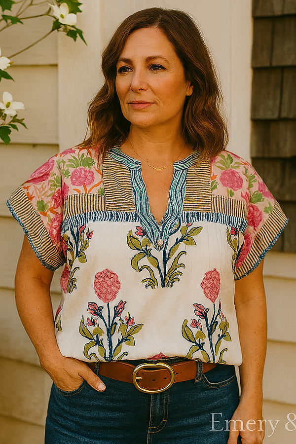 Cloe | Blusa Boêmia Elegante