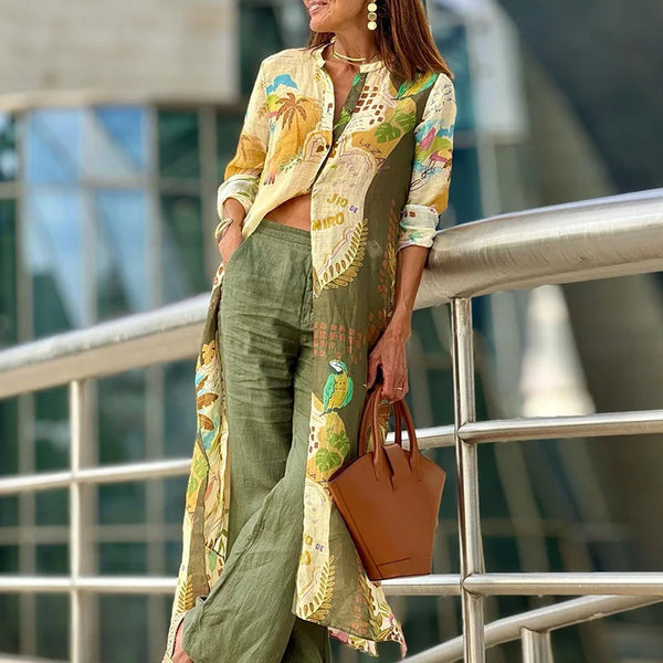 Jessica | Conjunto Coordenado de Linho
