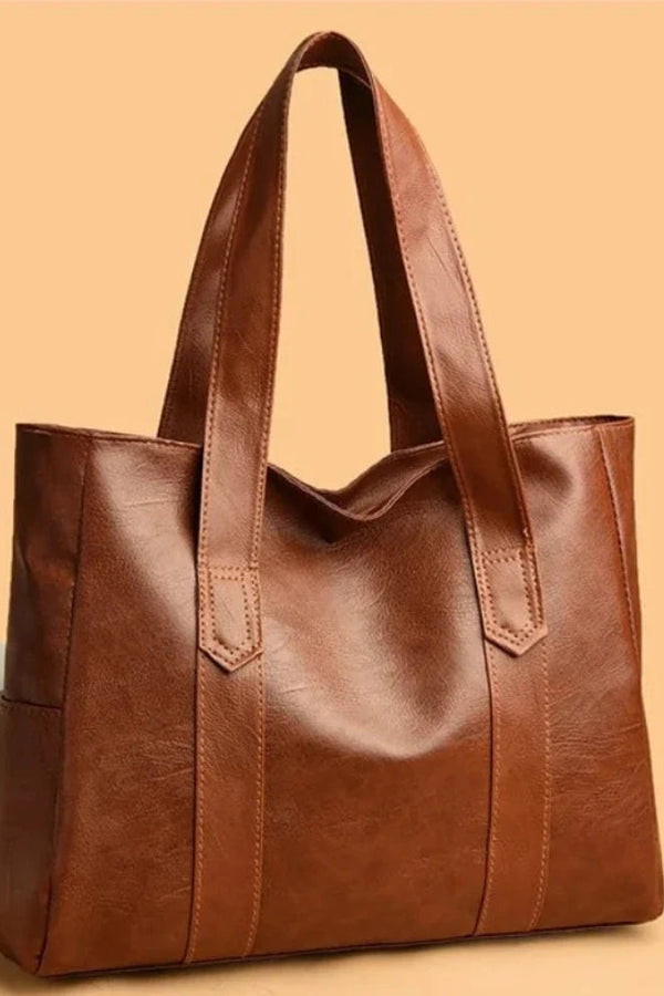 Abigail™ - Bolsa de Ombro Macia de Luxo Minimalista