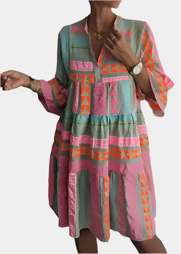 Vestido de Verão Respirável