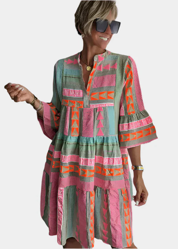 Vestido de Verão Respirável