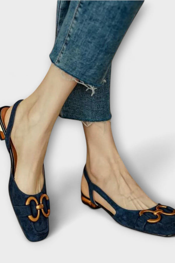 Sandália com Fecho de Fivela