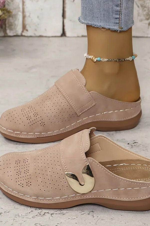 Chryssa | Sandálias Anabela Elegantes para Mulheres