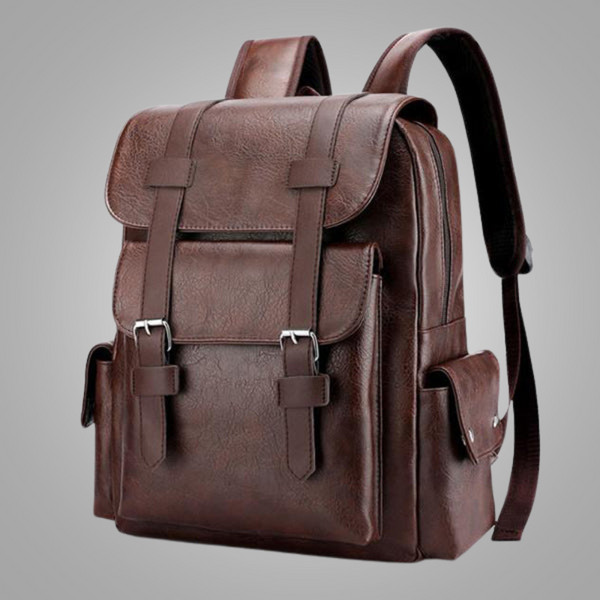 Noah™ - Mochila Vintage com Múltiplos Bolsos