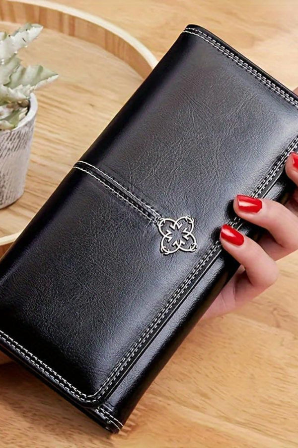 Alyssa™ Tendências | Carteira Luxuosa Bifold