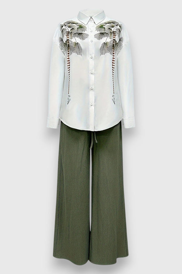 Conjunto com Estilo Bicolor