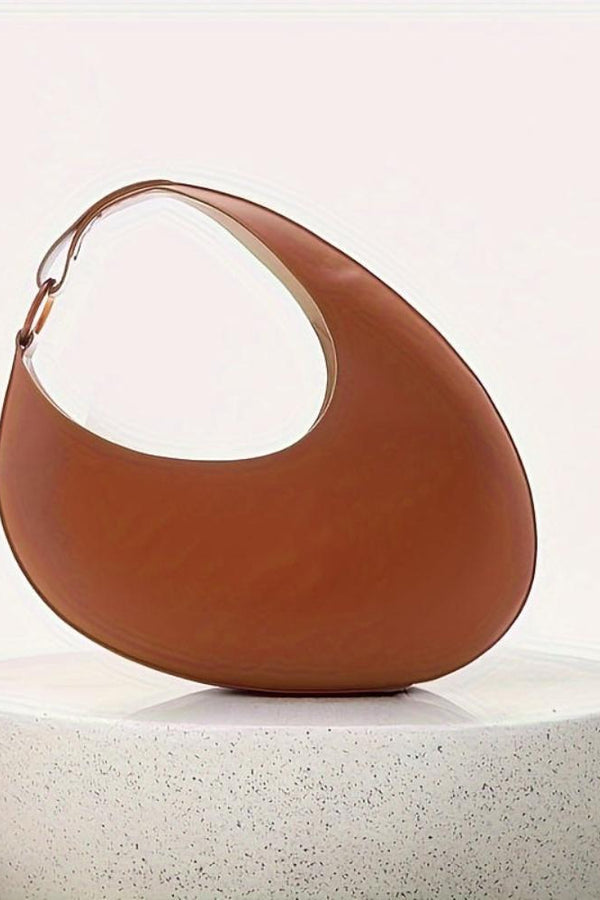 Sophia™ Moderno Minimalista | Bolsa Hobo Lisa e Elegante