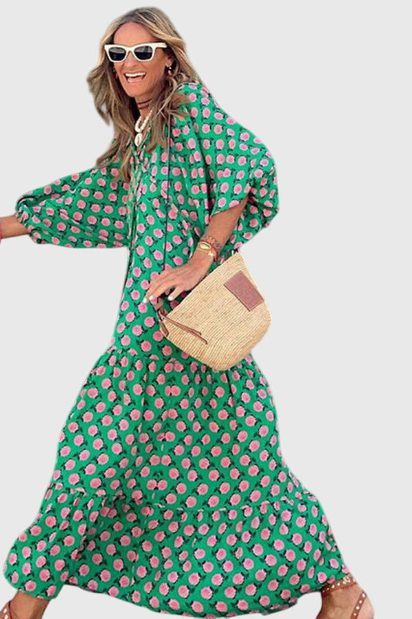 Sarah™ - Vestido Maxi Boho