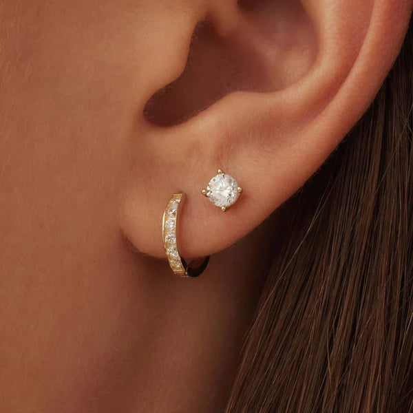 Conjunto de Brincos Dara Brillane Stone | Ouro