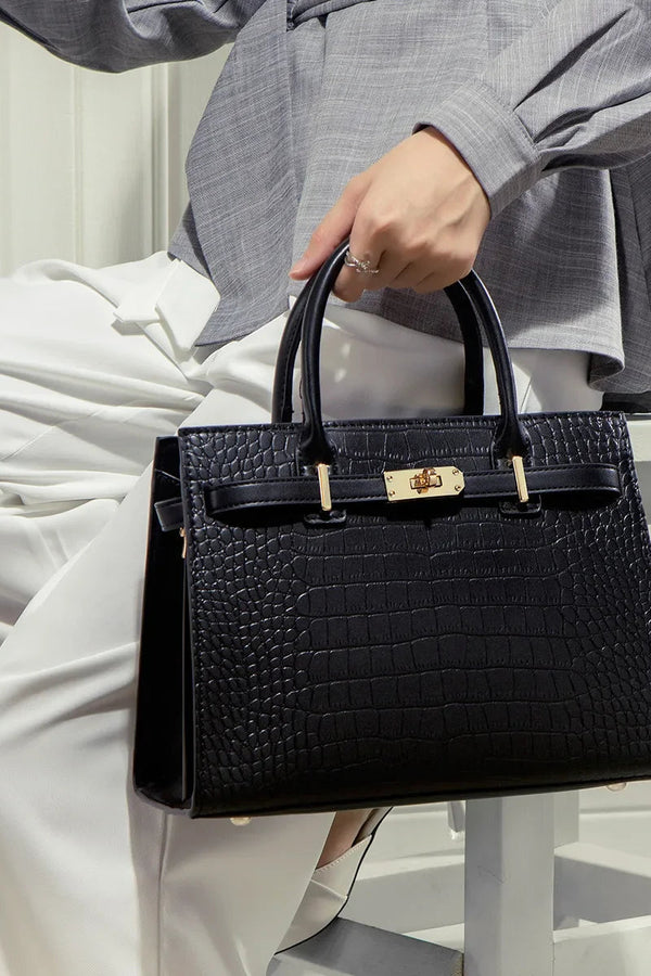 Scarlett™ - Conjunto de Bolsas Croco Premium Allure