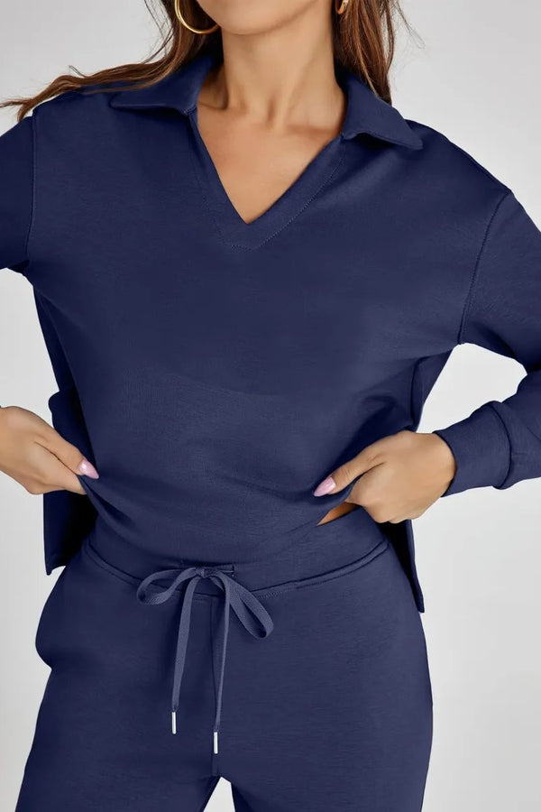 Anzhelee | Conjunto sofisticado de duas peças