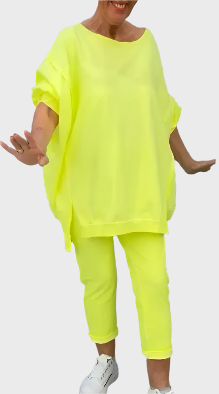 Conjunto com Decote Redondo