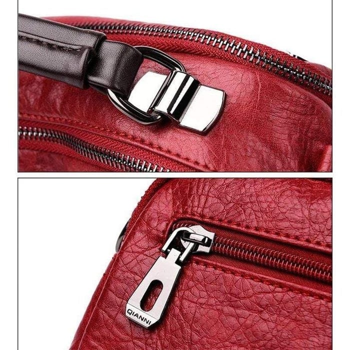 Penelope™ Estilo Exquisito | Bolsa Macia com Múltiplos Bolsos