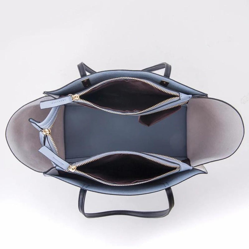 Conjunto de Charme Isabella™ | Luxuoso Conjunto de Bolsa Tote com 4 Peças