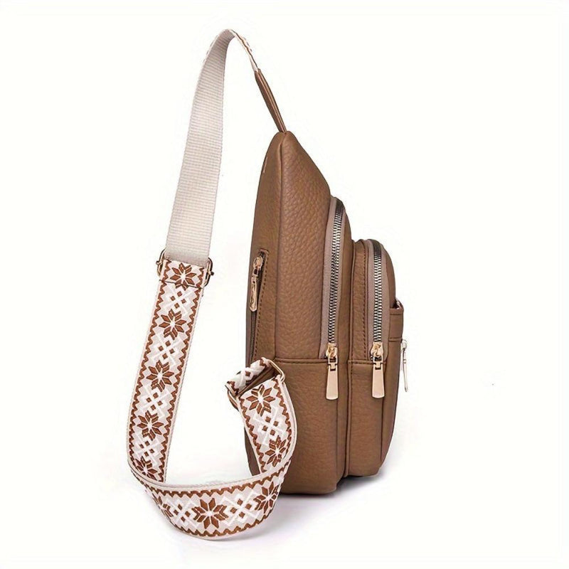 Riley™ Charme Vintage | Bolsa Transversal de Peito
