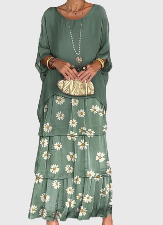 Susan™ | Vestido Elegante Longo e Esvoaçante