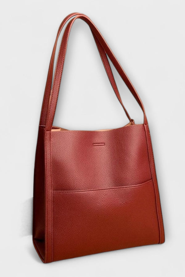 Olivia - Bolsa de Couro Feita à Mão