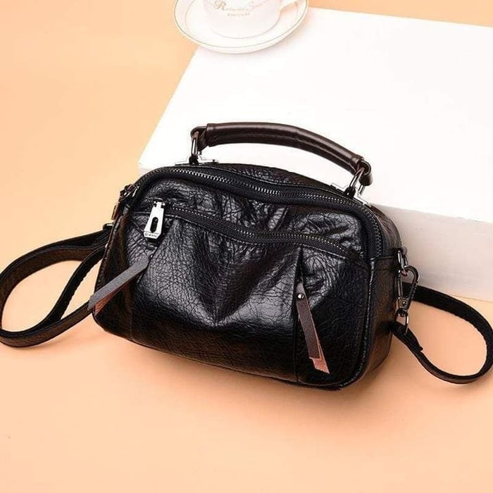 Penelope™ Estilo Exquisito | Bolsa Macia com Múltiplos Bolsos