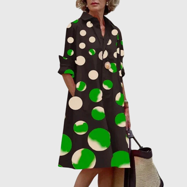 Paige™ - Vestido Elegante com Bolsos