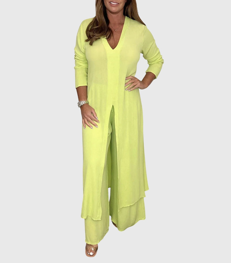 Olivia™ | Conjunto Elegante de Duas Peças