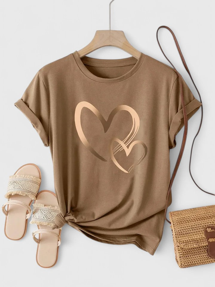 Ivanelle | Camiseta Confortável de Manga Curta