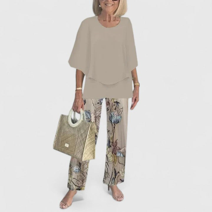 Martha | Conjunto sofisticado de duas peças