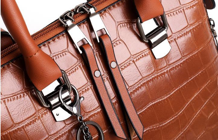Olivia™ Elegância Clássica | Conjunto Moderno de 4 Peças para Bolsa