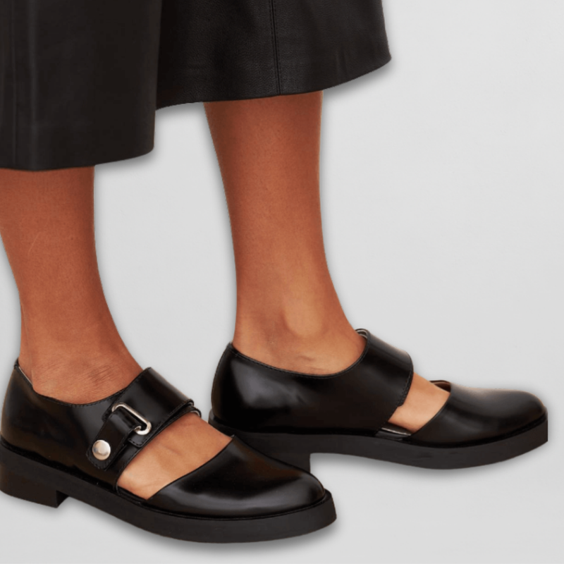 Sara™ | Sapatilhas Mary Jane com fivela