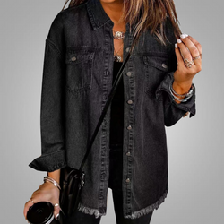 Roxanne | Jaqueta Jeans Casual Estilosa