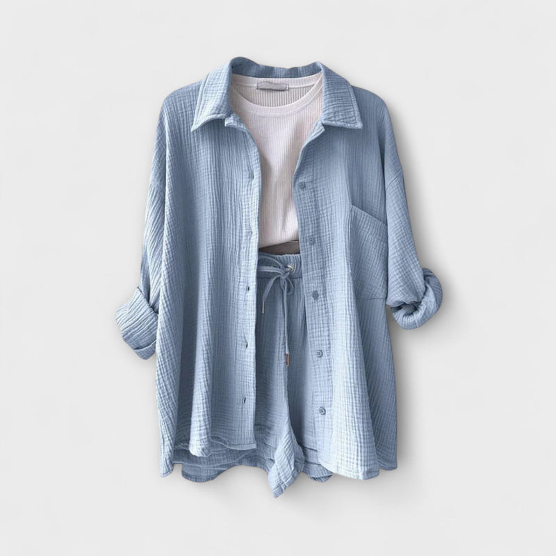 Roselina | Top e Calça Elegantes