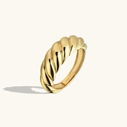 Anel Croissant | Ouro