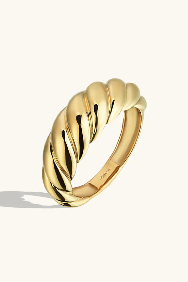 Anel Croissant | Ouro