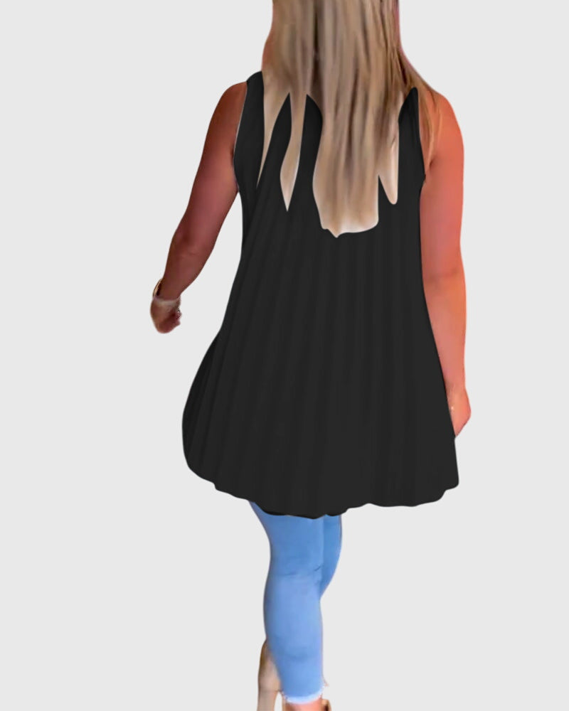 Lina™ | Blusa sem mangas