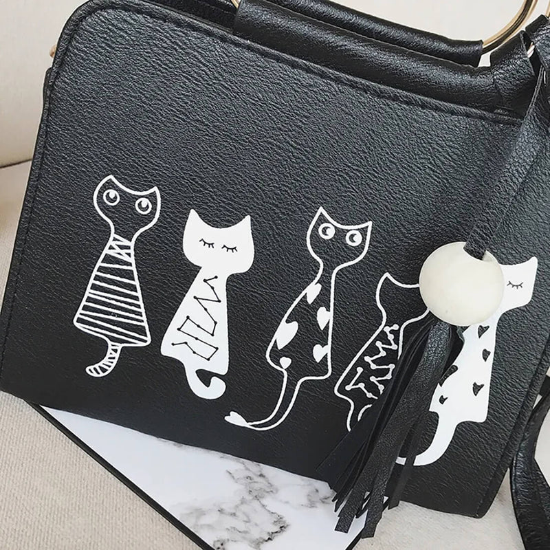 Layla™ - Bolsa Estilosa e Fofa de Gatinho