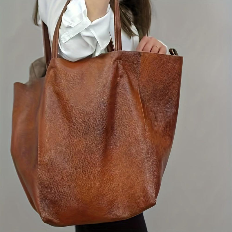 Olivia™ Maciez Retrô | Bolsa Tote de Grande Capacidade
