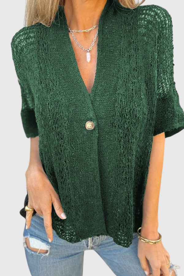 Calista | Camisa Elegante de Tricô