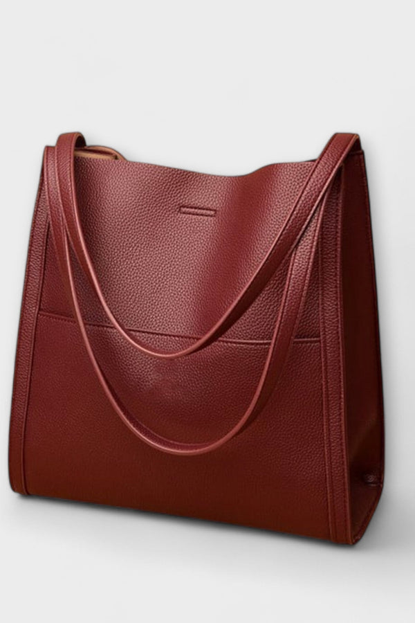 Olivia - Bolsa de Couro Feita à Mão