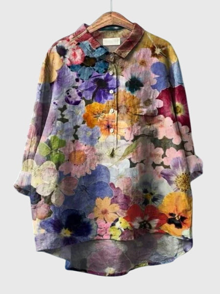 Valeria™ - Blusa com Estampa Floral