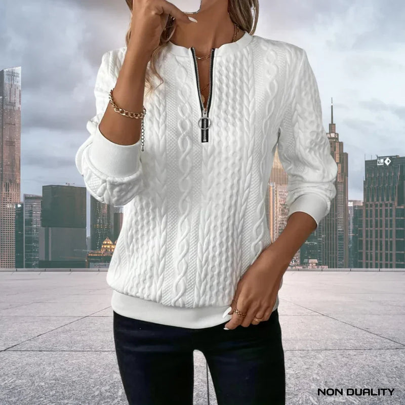 Suéter com Zíper Não-Dualidade