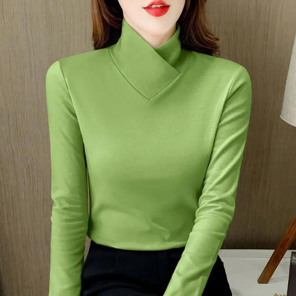 Charlotte - Malha Elegante de Gola Alta
