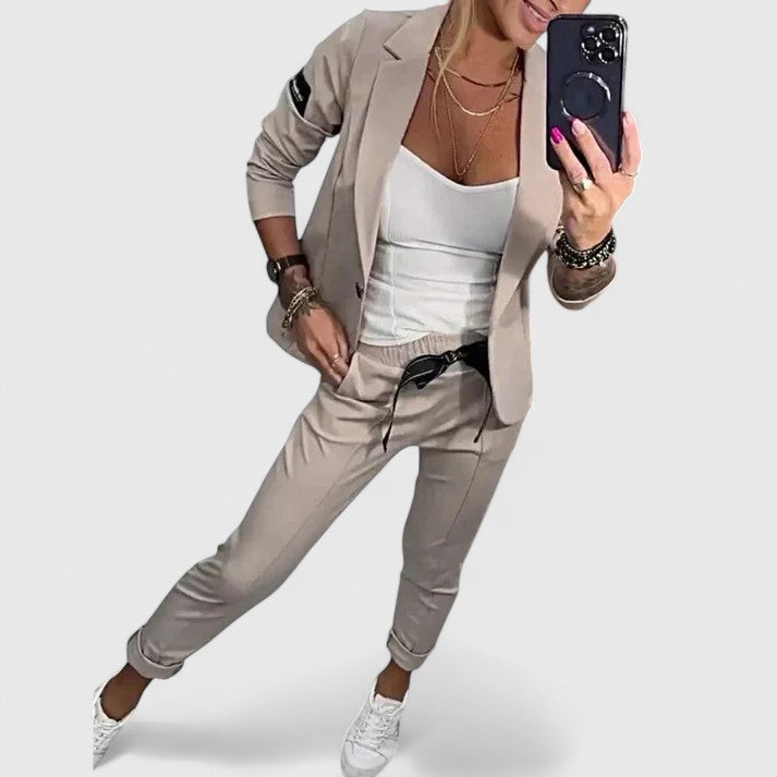 Kina | Conjunto Elegante de Duas Peças